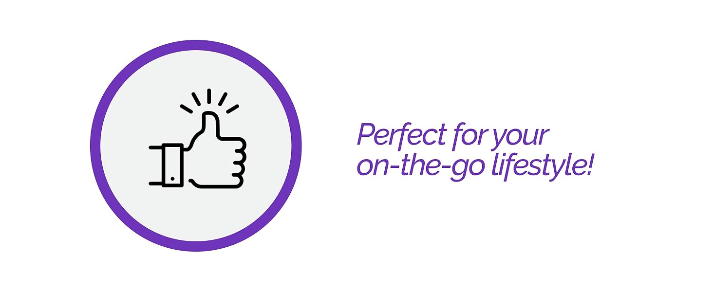 perfect for your on-the-go lifestyle