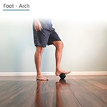 Infinity Roller foot arch stretch