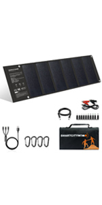 42W solar charger, Portable SunPower Solar Panel Charger for Camping
