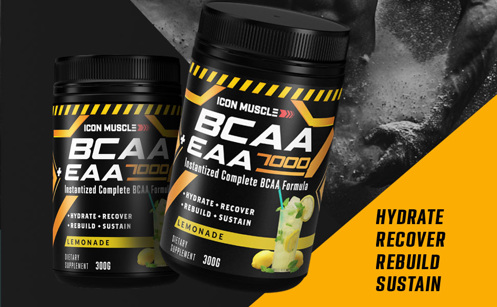 Icon Muscle BCAA+EAA 7000 Branched Chain Amino Acids