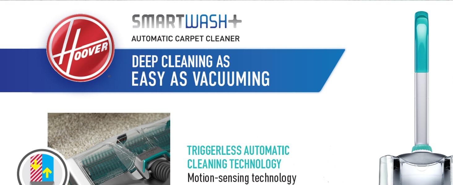 Hoover Smartwash Automatic Carpet Cleaner Machine, with