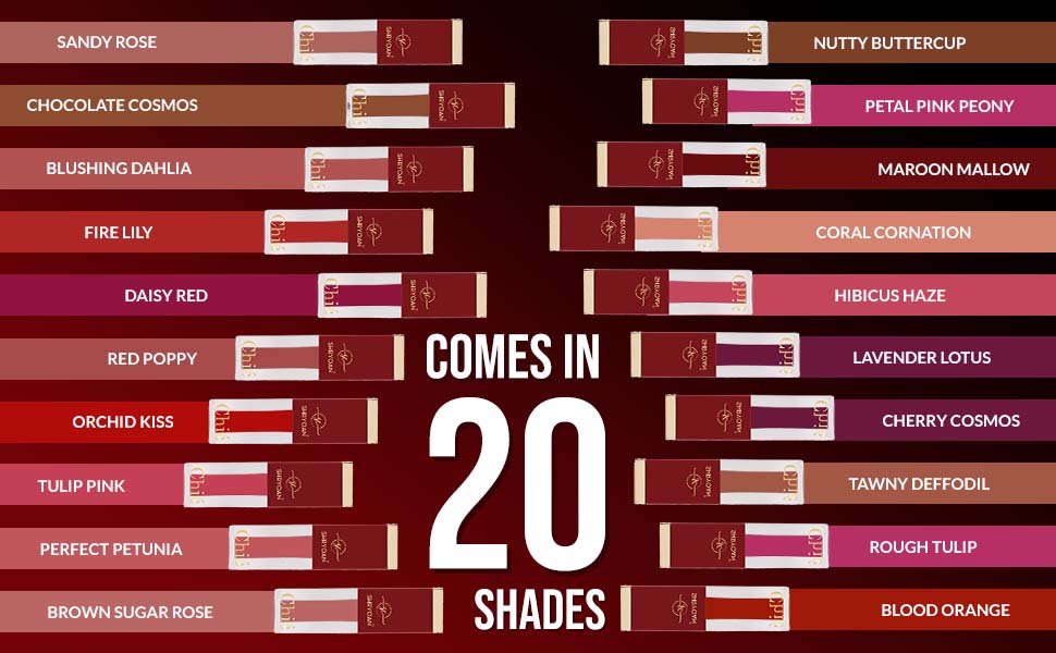 Shryoan Chic Velvet Matte Liquid Lipstick