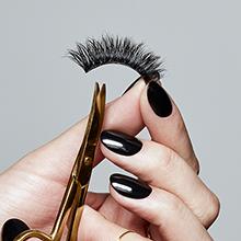 trim false eyelashes to size reusable recyclable vegan lash extensions strip individual tiktok