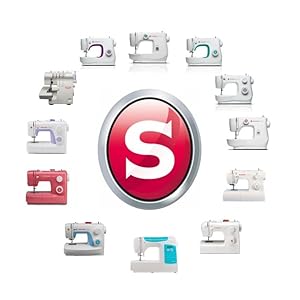 Singer M2105 Portable Sewing Machine, 8 Built-in Stitches, 4 Step Buttonhole, Foot Controller, Adjustable Stitch Length and Width, Accessories Kit, for Garments, Quilts and More 1 1