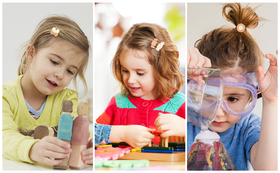 40 PCS Hair Ties Stretchable Rubber Cartoon