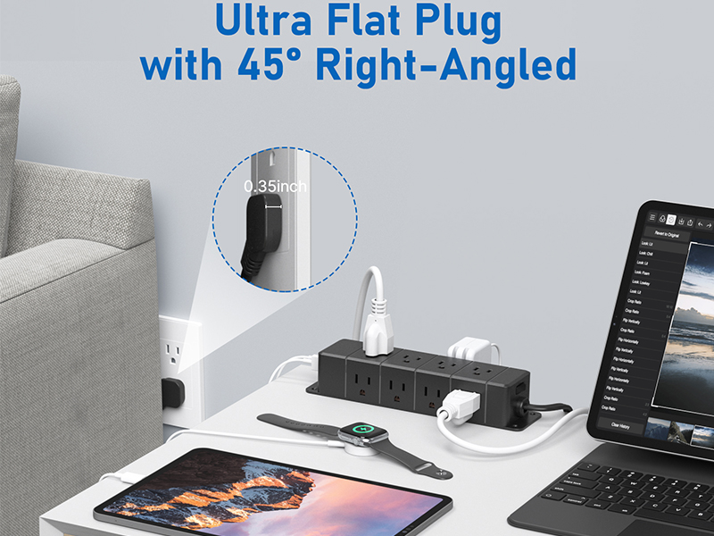 under desk power strip