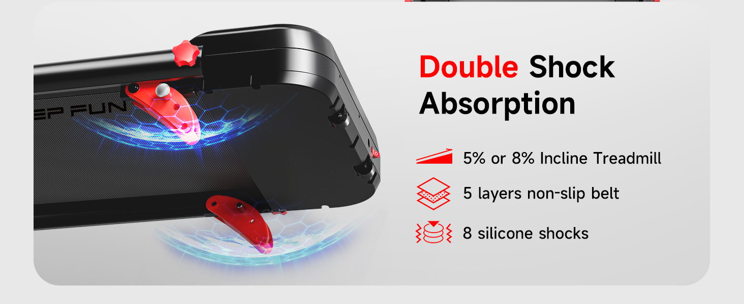 walking pad with incline