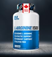 Evlution Nutrition L-Arginine 1500mg Unflavored - 50 Servings 