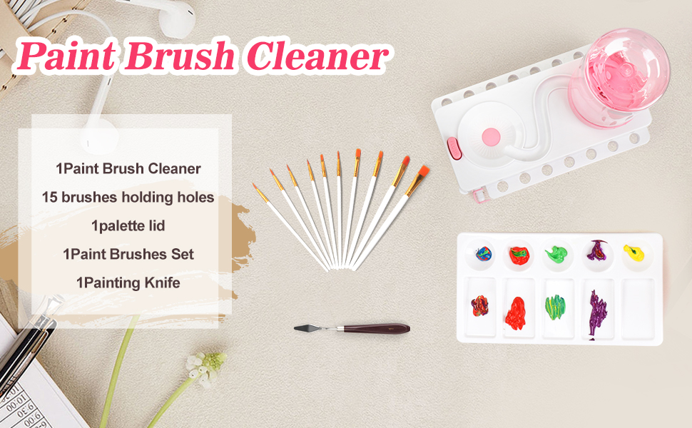 Paint Brush Cleaner, Water Recycling Brush Rinser Paint