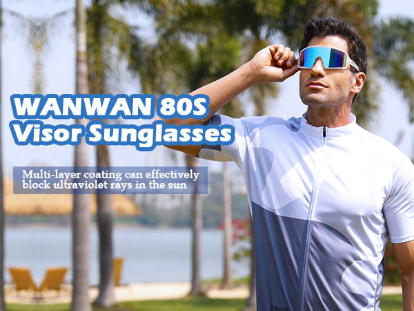 Amazon.com: WANWAN Men and Women's Sunglasses, Cycling