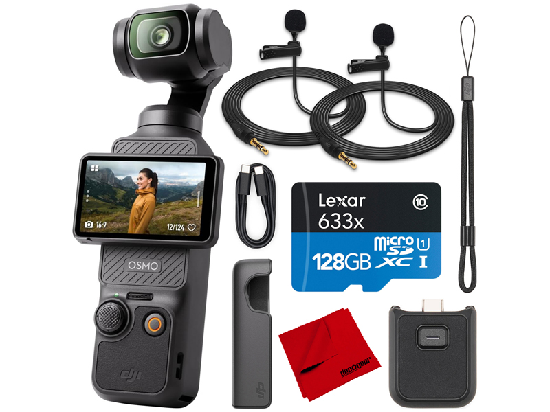 Amazon.com : DJI Osmo Pocket 3 Vlogging Camera with 1'' CMOS
