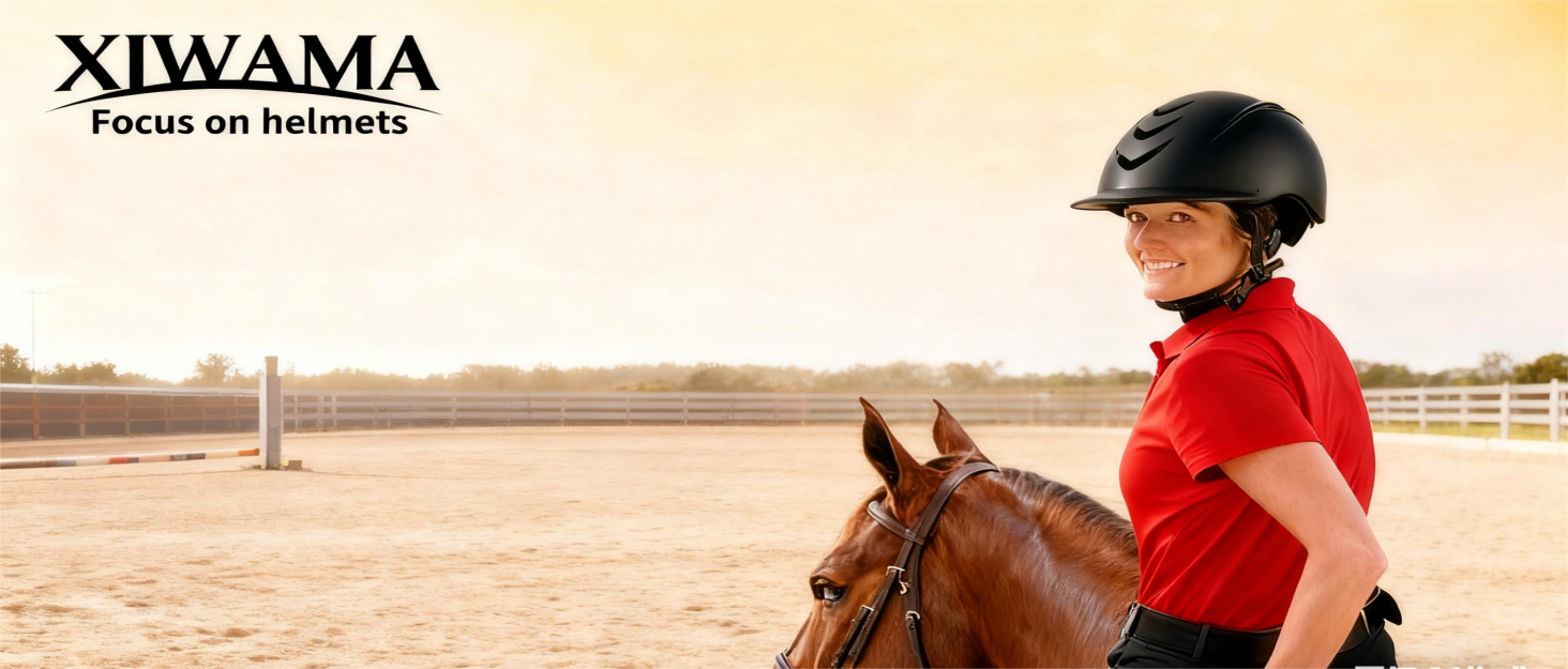 horse riding helmet