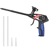 WORKPRO Foam Gun, Heavy Duty Spray Foaming Gun Pu Polyurethane Caulk Gun Expanding Sealant Applic...