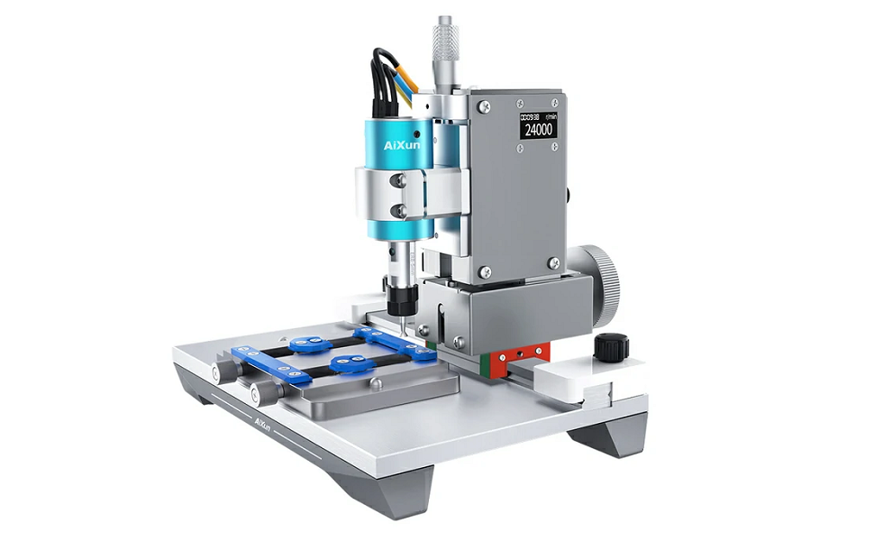 Chip Grinding Machine For Touch IC Chip NAND CPU Polish