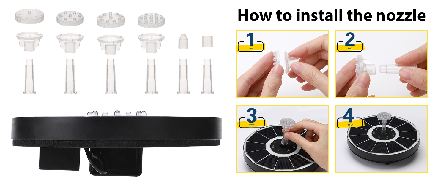 LED Solar Fountain Pump