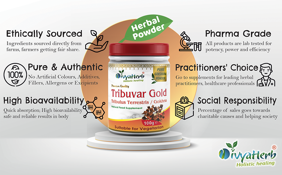Tribuvar Gold Powder