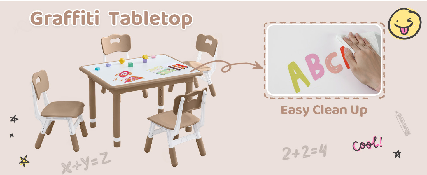 childrens table and chair set