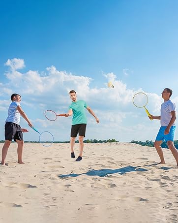 Rackets Set with Soft Grip