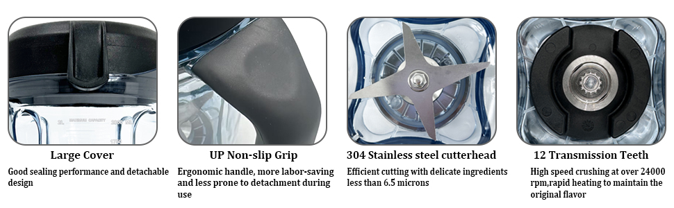 For Vitamix Blender Pitcher 64 oz Low-Profile