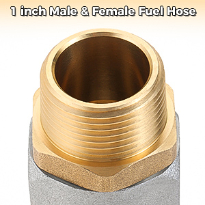 Fuel Hose Swivel 360 Rotating Connector for Fuel Nozzle