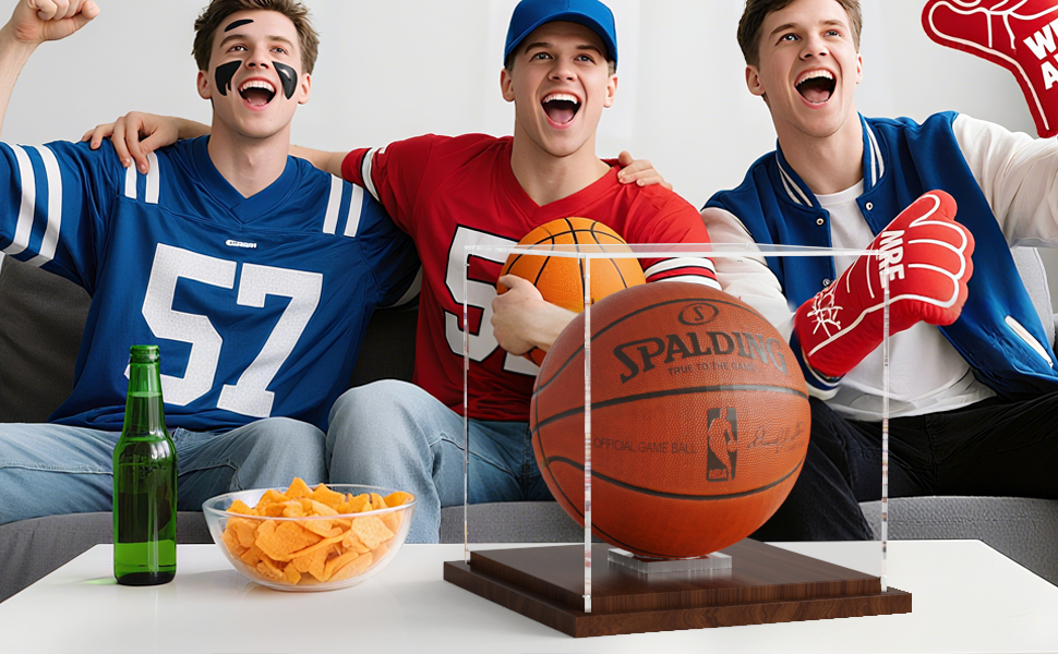 Basketball display case