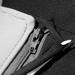 Concealed zipper