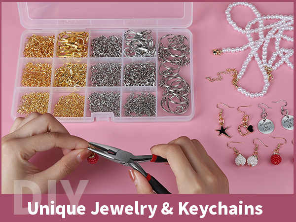DIY Unique Jewelry & Keychains