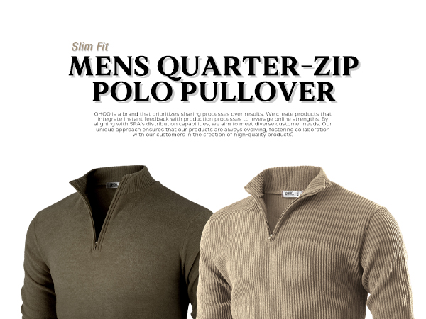 LE 17 SEPTEMBRE　DRAWCORD COLLAR JUMPER Signature Leaderboard Pima Cotton Quarter-Zip Pullover