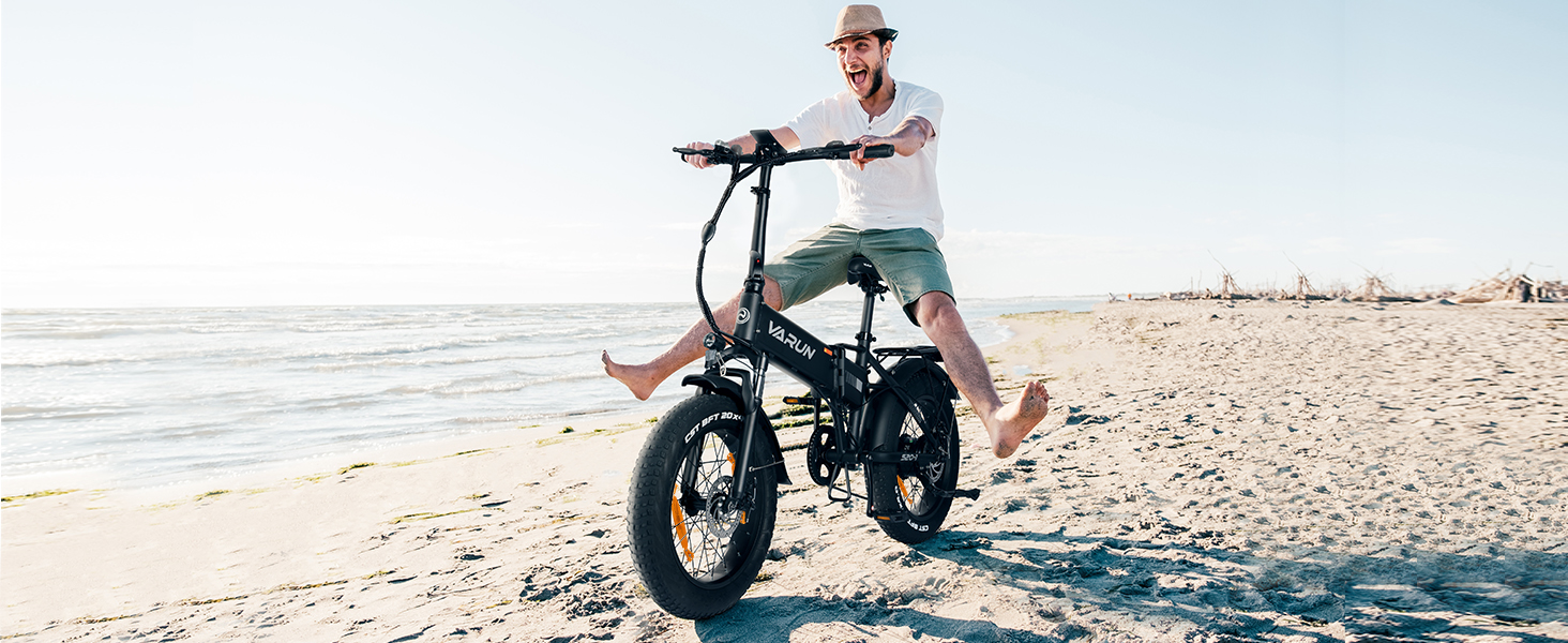 Varun 20" Fat Tyre Elektrofahrrad