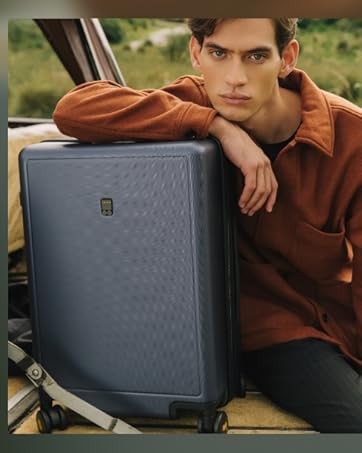 Trolley Case Micro-Diamond Textured Design