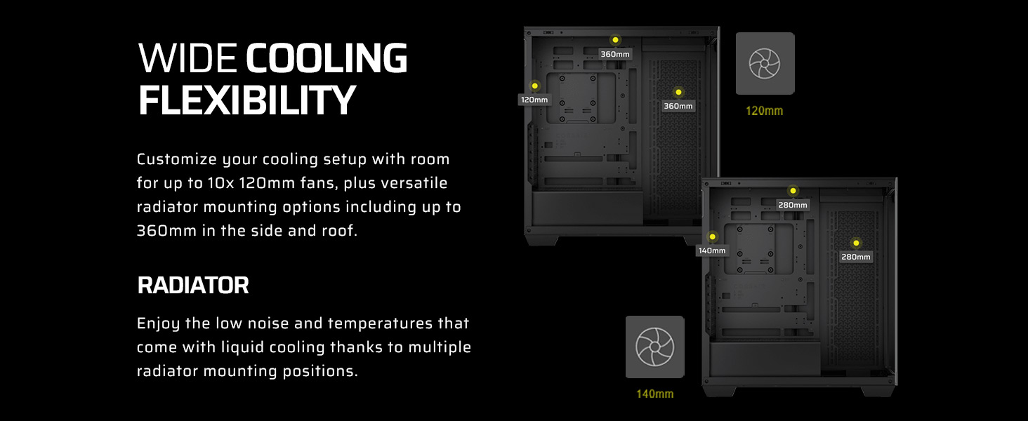 Corsair 3500X ARGB mid-tower pc case