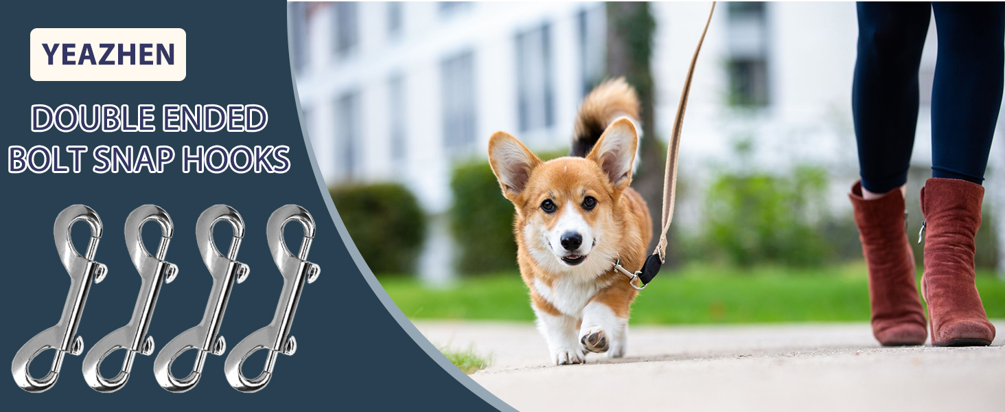 Double Ended Bolt Snaps Hooks