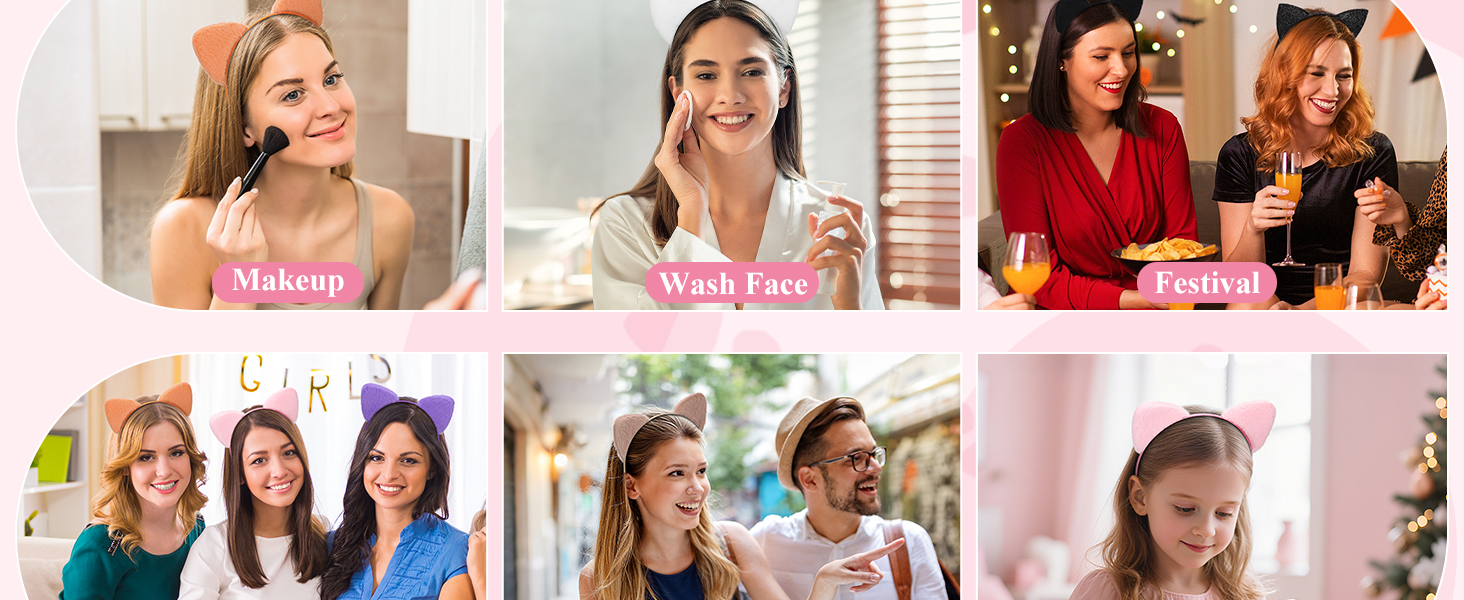 Cute Cat Costume Hairband