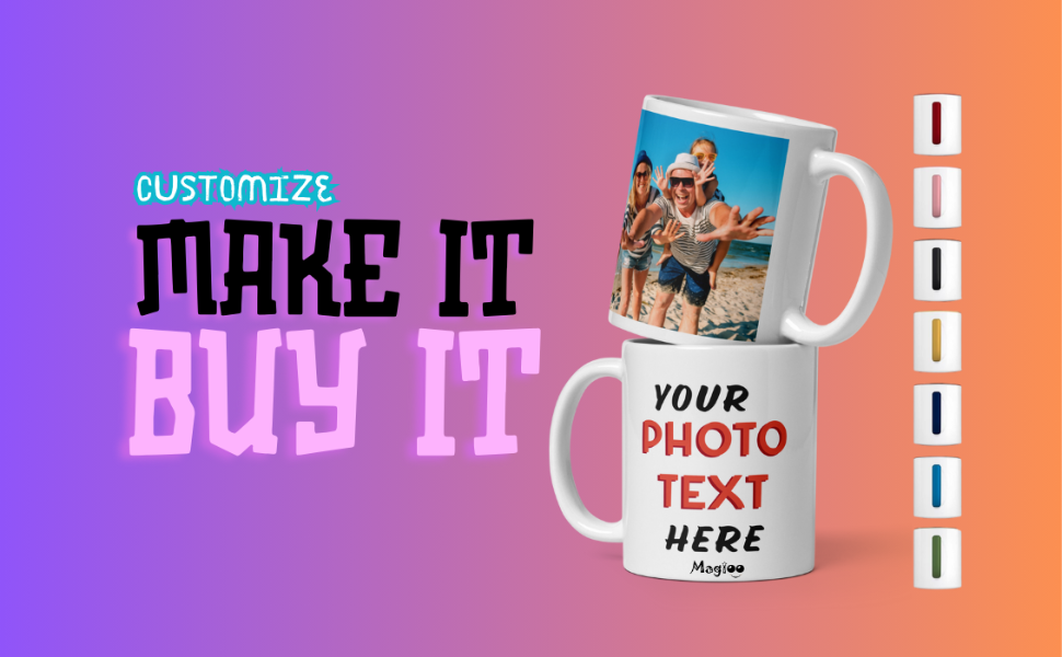 photo text mug