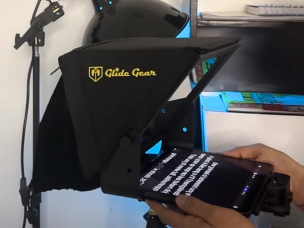 スマホ/iPadmini用プロンプター　TMP50 glide gear Amazon.com : Glide Gear TMP 50 Teleprompter – For