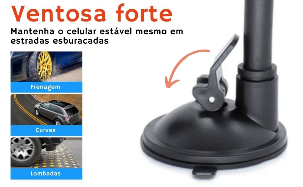 suporte celular ventosa, suporte celular, suporte celular carro