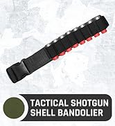 FOX OUTDOOR PRODUCTS Tactical Shotgun Nylon Shell Bandolier - 48 Easy Access Slots for 10, 12, 16...