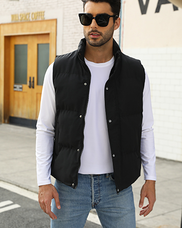 Mens Puffer Vest