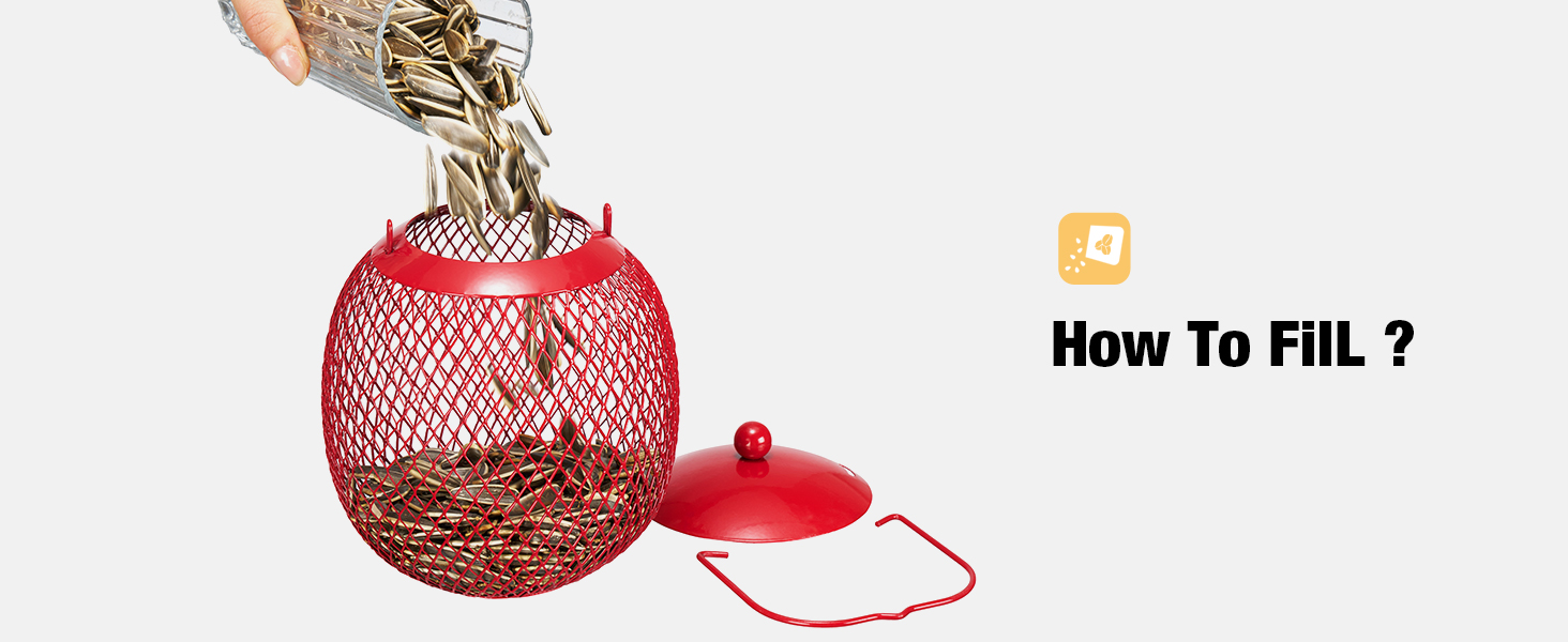 black oil sunflower seed bird feeder