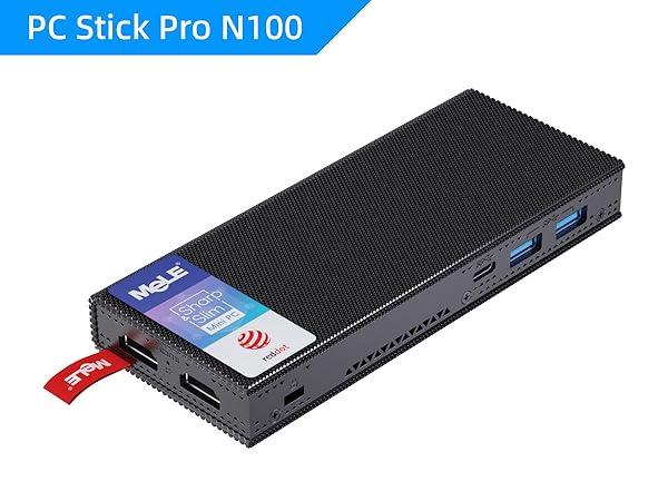 Amazon.com: MeLE PCG02 Pro Fanless Mini PC Stick,N100 8GB