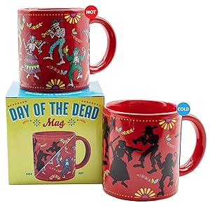 Day of the dead mug with box
