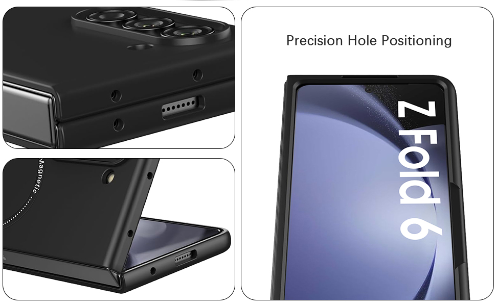for Samsung Galaxy Z Fold 6 Case with MagSafe] Wireless
