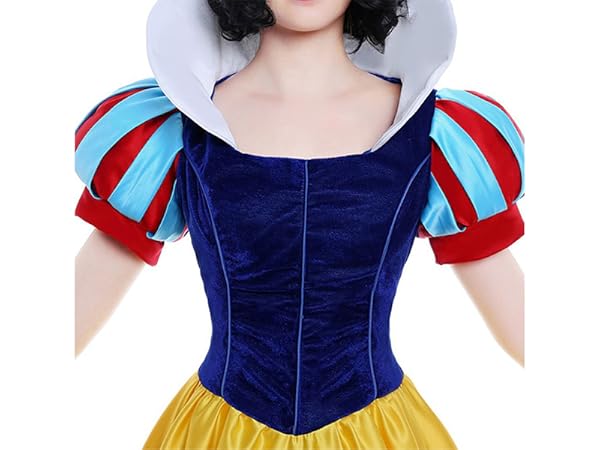 ねこページ 白雪姫コスプレドレス mサイズ Amazon.co.jp: [monoii] 本格仕様 白雪姫 ドレス 衣装 コスプレ