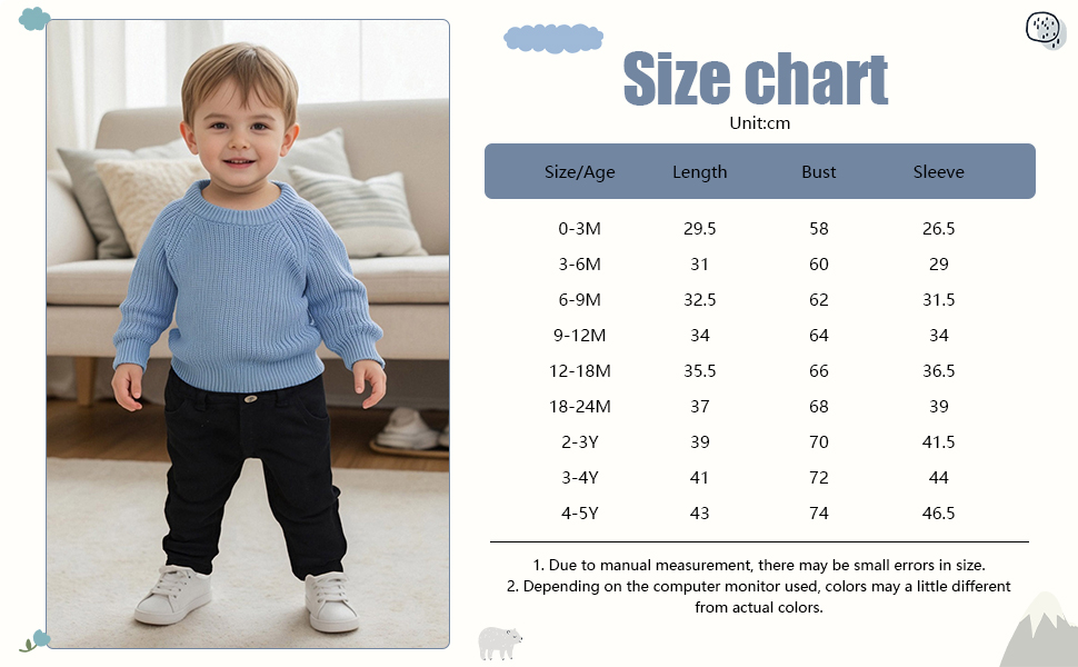 newborn sweater 3m 6m 9m 12m 18m 24m 2t 3t 4t 5t baby sweater toddler set