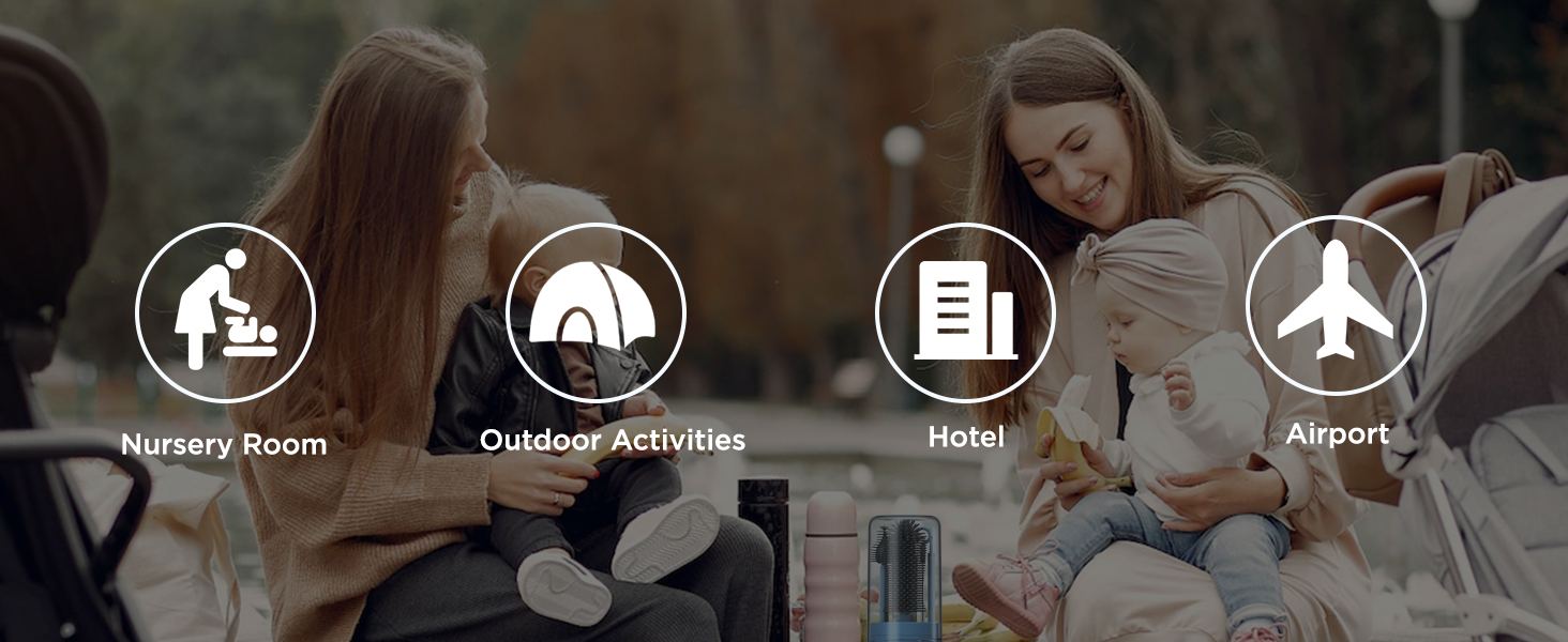 baby bottle brush travel