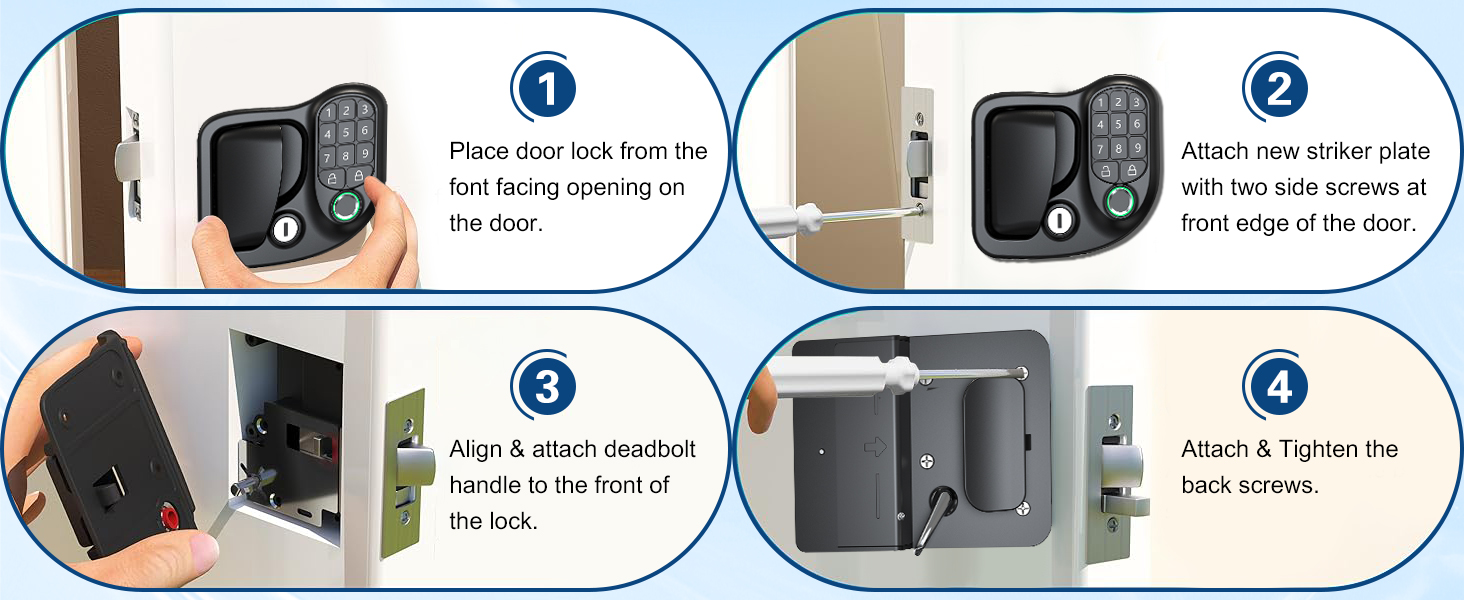 rv door lock replacement