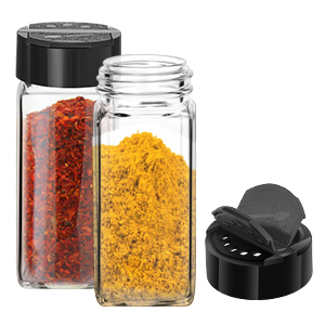 Spice Jar Glass Container for storage 