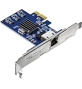 TRENDnet 2.5GBase-T PCIe Network Adapter, TEG-25GECTX, Converts a PCIe 2.0 or Later Slot into a 2...