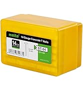 meite 14 Gauge Concrete T Nails for Pneumatic Concrete Nailer Gun - 2-1/2