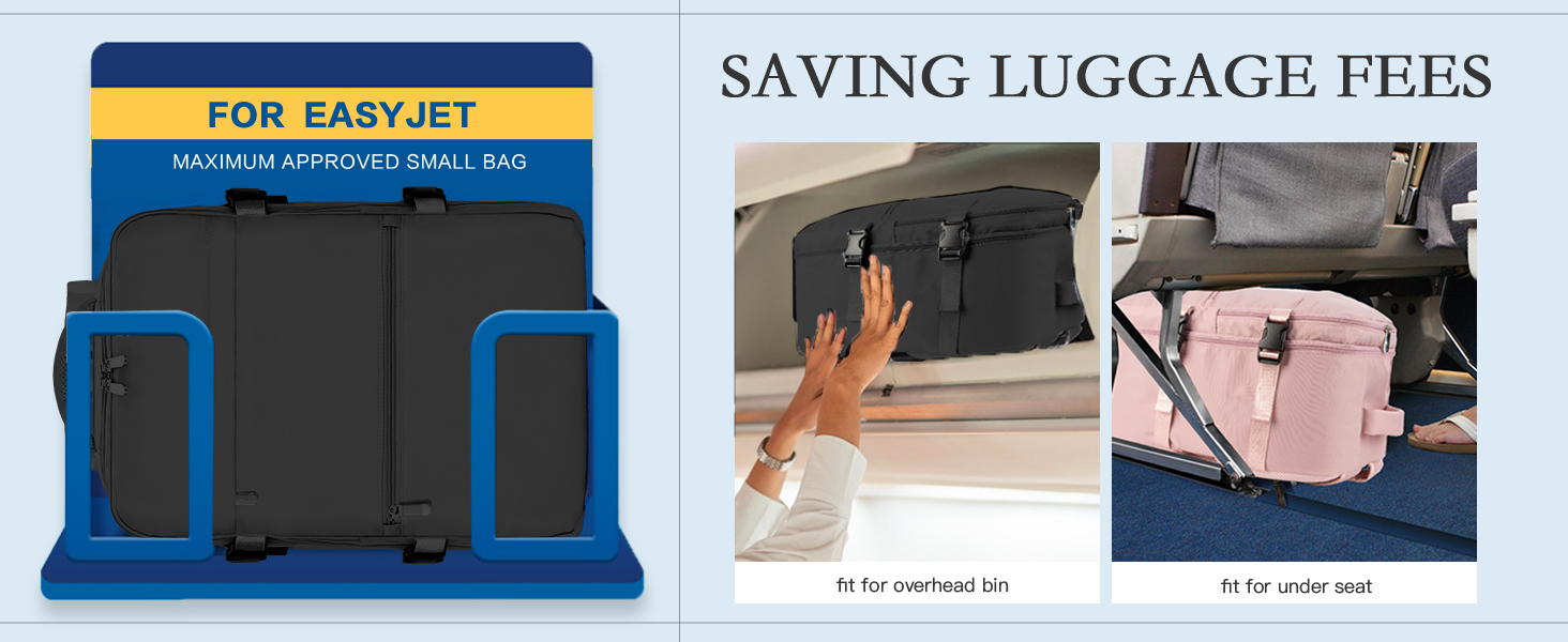 Sac a Dos Bagage Cabine 45x36x20 pour Easyjet